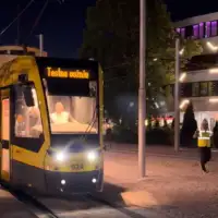 Obavljena prva testna voznja Tramvaj sve blize Hrasnici