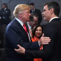 Trump i Sanchez