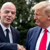 Donald Trump i Gianni Infantino