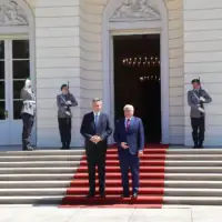 Becirovic i Frank-Walter Steinmeier berlin
