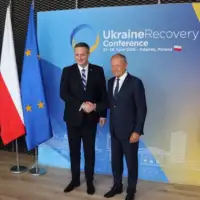 Denis Becirovic i Donald tusk