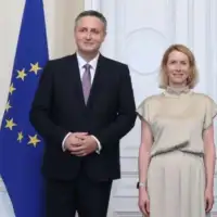 Denis Becirovic i Kaja Kallas
