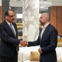Ibrahim Kalin i Bafel Jalal Talabani 1