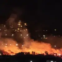 Mostar požar  Industrijska zona Bišće Polje