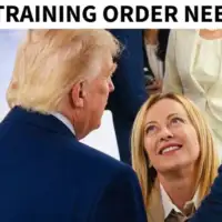 Donald Trump giorgia meloni