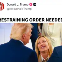 Trump i meloni objava na truth social