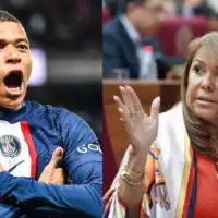 Kylian mbappe i Celeste Amarilla
