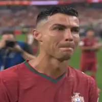 Cristiano Ronaldo plače