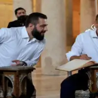 Emmanuel Macron Ahmed al Sharaa Sirija dzamija