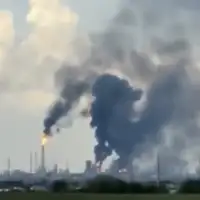 Rusija omsk rafinerija nafte pogođena