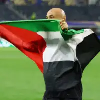 Hossam Hassan palestina zastava