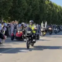 Motociklisti potocari genocid u srebrenici