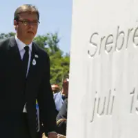 Aleksandar Vucic Srebrenica