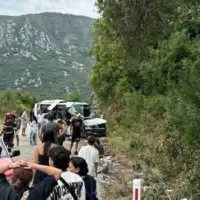 Saobracajna nesreca crna gora kombi sletio s puta