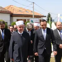 Husein ef Kavazovic i ambasador Republike Turske u Bi H Emin Akseki 1