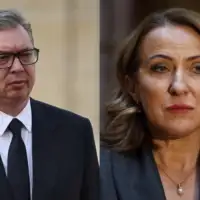 Aleksandar Vucic i Snezana Paunovic