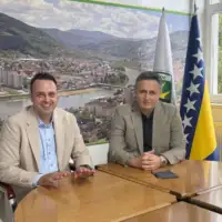 Denis Bećirović i Ernest Imamović Goražde
