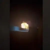 Trenutak kada je iranski projektil pogodio bazu SAD a u Jordanu