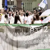 Srebrenica Marš mira u Stuttgartu