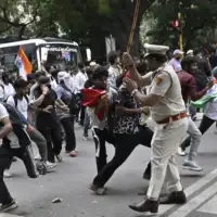 Indija Haos na ulicama Delhi