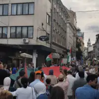 Sarajevo palestina protest bojkot izraela