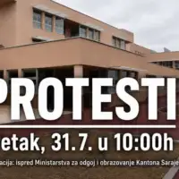 Sip Mirni protesti ispred Ministarstva 872x610