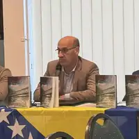 Ramit Salkic Elvir-ef. Hodžić Admir-ef. Velić svucarska promocija knjge