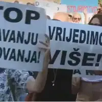 HNK generalni štrajk prosvjeta