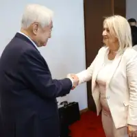 Krišto i Chungwong Chou/ Foto Vijece ministara BiH