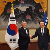 Željko Komšić Yoon Suk Yeolom