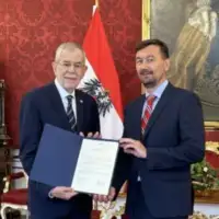 Siniša Bencun u Alexander Van den Bellen