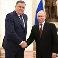 Milorad Dodik Vladimir Putin