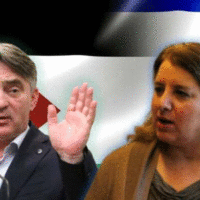 Galit Peleg i Željko Komšić