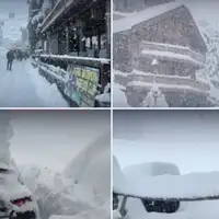 Alpe Snijeg u aprilu nije neuobicajen za Alpe
