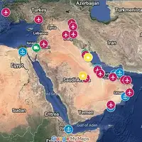 Americke baze na Bliskom istoku