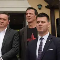 Avdic u sredini i Sabanovic desno