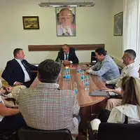 Bileca stoji veliki portret Vladimira Putina