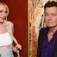 Charlie Sheen Tori Spelling