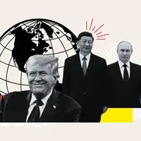 Donald Trump Xi Jinping Vladimir Putin