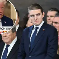 Donald Trump hvalio sina Barron Trump
