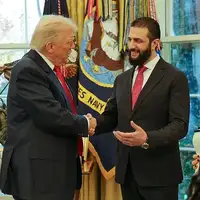 Donald Trump i Ahmed al Sharaa