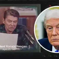 Donald Trump Ronald Reagan EPA, Snimak ekrana: X/Doug Ford