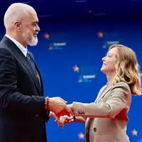 Edi Rama Giorgia Meloni