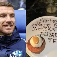 Edin Dzeko Beograd Torta