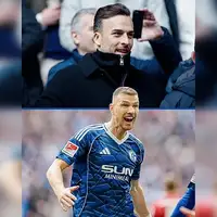 Edin Dzeko Schalke 04 Haris Tabakovic