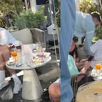 Everton Jack Grealish napio pa zaspao za stolom