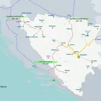Gasovod mapa krou bih Gasovod Zenica Travnik