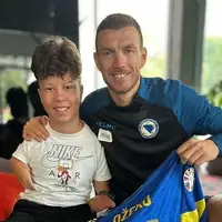 Edin Džeko i Ismail Barlov