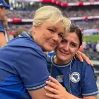 Arna Alajbegović i Belma Džeko
