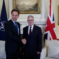 Keir Starmer i Mark Rutte